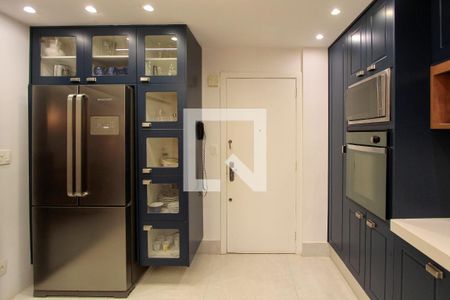 Cozinha de apartamento à venda com 4 quartos, 292m² em Barra da Tijuca, Rio de Janeiro