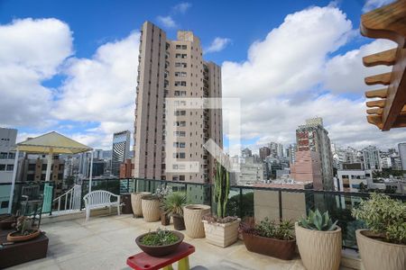 Terraço de apartamento à venda com 4 quartos, 200m² em Barro Preto, Belo Horizonte