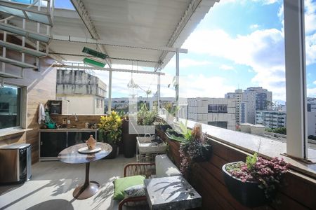 Terraço de apartamento à venda com 4 quartos, 200m² em Barro Preto, Belo Horizonte