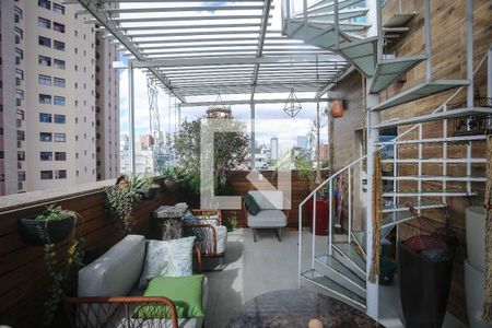 Terraço de apartamento à venda com 4 quartos, 200m² em Barro Preto, Belo Horizonte