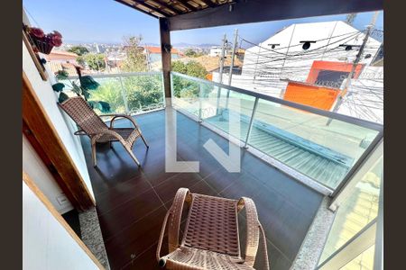 Quarto 3 - Varanda de casa à venda com 3 quartos, 120m² em Santa Monica, Belo Horizonte