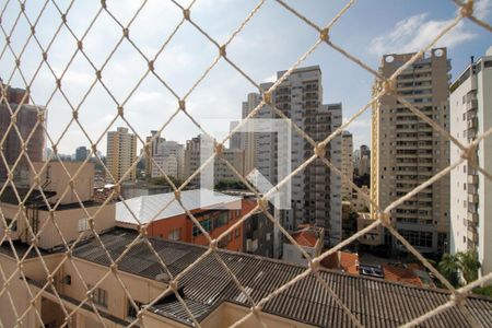 Vista da Suíte de apartamento à venda com 1 quarto, 41m² em Pinheiros, São Paulo