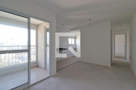 Sala de apartamento à venda com 2 quartos, 53m² em Casa Branca, Santo André