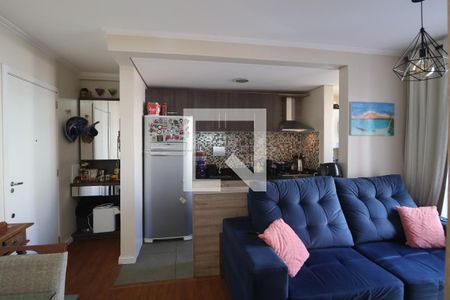 Sala de apartamento à venda com 2 quartos, 58m² em Fátima, Canoas