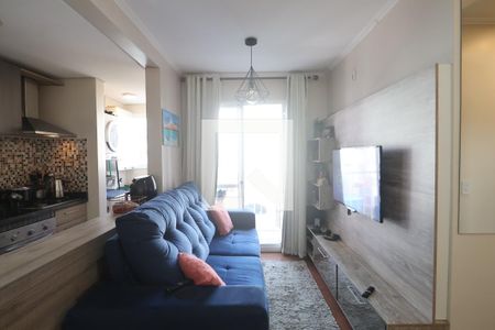 Sala de apartamento à venda com 2 quartos, 58m² em Fátima, Canoas