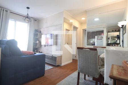 Sala de apartamento à venda com 2 quartos, 58m² em Fátima, Canoas