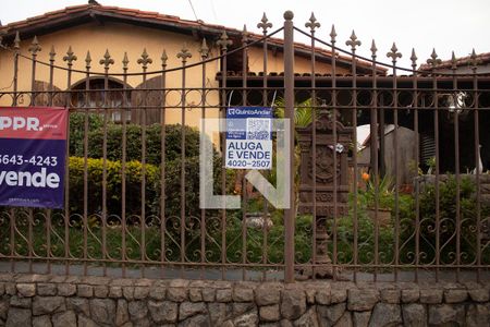 Fachada + Placa de casa à venda com 4 quartos, 360m² em Santa Ines, Belo Horizonte