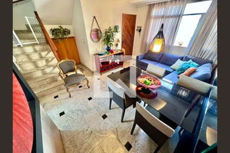 Sala de apartamento à venda com 4 quartos, 148m² em Santa Amelia, Belo Horizonte