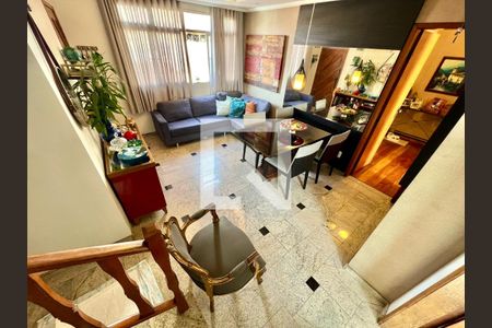 Sala de apartamento à venda com 4 quartos, 148m² em Santa Amelia, Belo Horizonte
