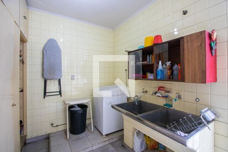 Área de serviço de casa para alugar com 5 quartos, 425m² em Campestre, Santo André