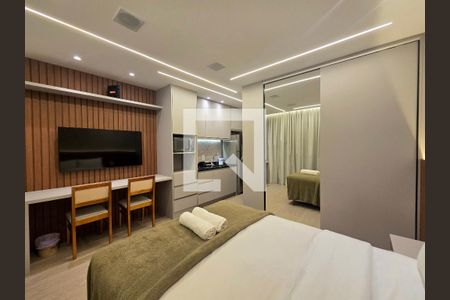 Studio de kitnet/studio para alugar com 1 quarto, 25m² em Indianópolis, São Paulo