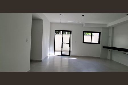 Sala de apartamento à venda com 2 quartos, 59m² em Vila Guiomar, Santo André