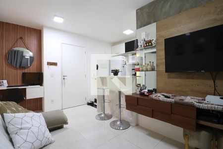 Sala de apartamento à venda com 1 quarto, 32m² em Água Branca, São Paulo