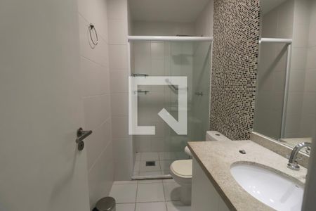 Banheiro Suíte de apartamento para alugar com 2 quartos, 85m² em Loteamento Joao Batista Juliao, Guarujá