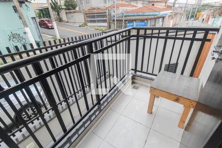 Varanda do Studio de kitnet/studio à venda com 1 quarto, 37m² em Vila Ivone, São Paulo