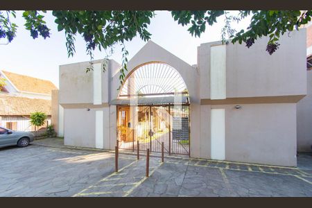 Fachada de casa de condomínio à venda com 1 quarto, 65m² em Nossa Senhora das Gracas, Canoas