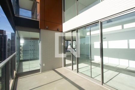 Varanda da Sala de apartamento à venda com 4 quartos, 239m² em Indianópolis, São Paulo