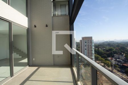 Varanda da Sala de apartamento à venda com 4 quartos, 239m² em Indianópolis, São Paulo
