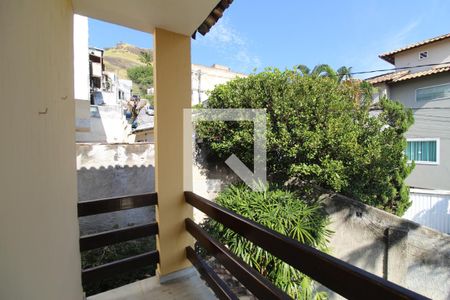 Casa de condomínio à venda com 160m², 3 quartos e 3 vagasVaranda do Quarto 1 que se comunica com quarto 2