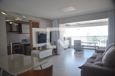 Sala de apartamento à venda com 3 quartos, 103m² em Centro, Santo André