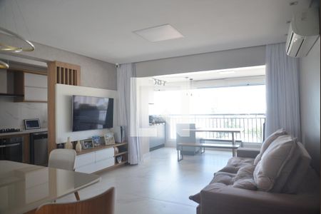Sala de apartamento à venda com 3 quartos, 103m² em Centro, Santo André