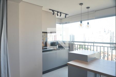 Varanda gourmet de apartamento à venda com 3 quartos, 103m² em Centro, Santo André