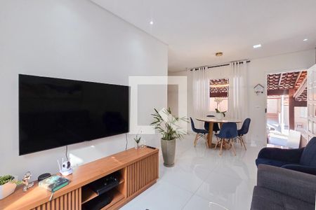 Sala de casa de condomínio à venda com 2 quartos, 93m² em Chácara Europa, São Bernardo do Campo