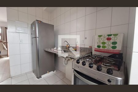 Cozinha de apartamento para alugar com 2 quartos, 48m² em Jardim Casa Branca, Suzano