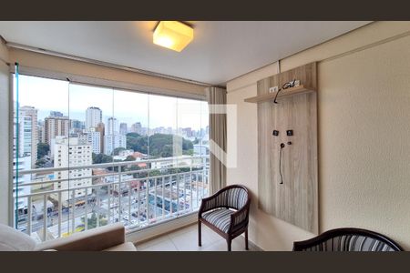Varanda de apartamento para alugar com 2 quartos, 70m² em Barra Funda, São Paulo
