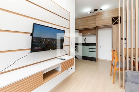 Sala de apartamento para alugar com 2 quartos, 45m² em Santo Amaro, São Paulo