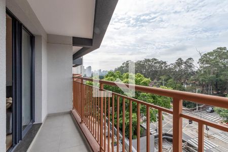 Varanda de apartamento para alugar com 2 quartos, 45m² em Santo Amaro, São Paulo