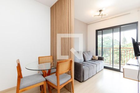 Sala de apartamento para alugar com 2 quartos, 45m² em Santo Amaro, São Paulo