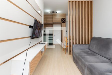 Sala de apartamento para alugar com 2 quartos, 45m² em Santo Amaro, São Paulo