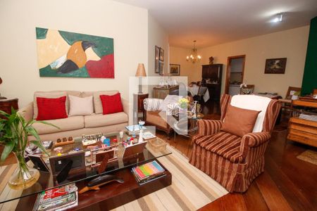 Sala de apartamento à venda com 4 quartos, 213m² em Vila Suzana, São Paulo