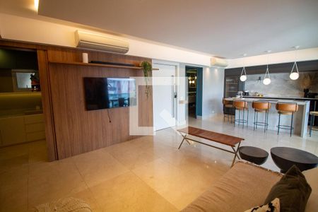Sala de apartamento à venda com 3 quartos, 145m² em Brooklin, São Paulo