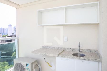 Sacada Sala de apartamento para alugar com 2 quartos, 64m² em Barra Funda, São Paulo