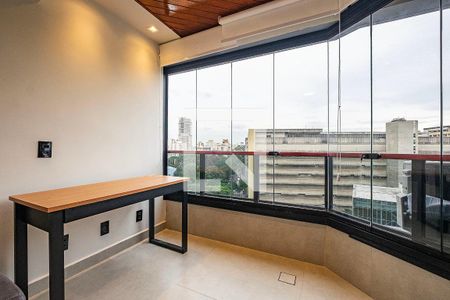 Sala/Cozinha de apartamento para alugar com 1 quarto, 40m² em Jardins, São Paulo