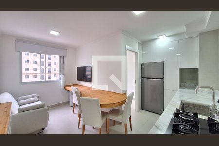 Sala de apartamento para alugar com 2 quartos, 37m² em Várzea da Barra Funda, São Paulo