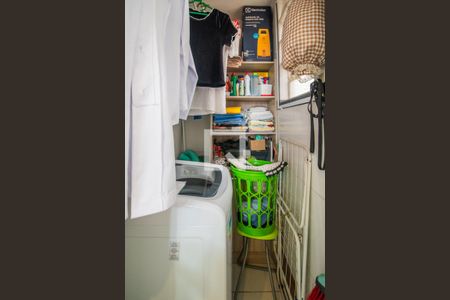 Cozinha e Área de Serviço de apartamento à venda com 2 quartos, 63m² em Partenon, Porto Alegre