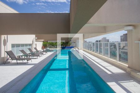 Área comum de kitnet/studio para alugar com 1 quarto, 42m² em Campo Belo, São Paulo