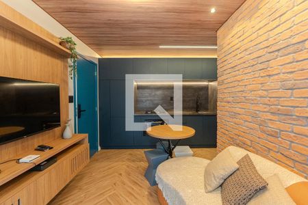 Sala de apartamento para alugar com 2 quartos, 39m² em Consolação, São Paulo