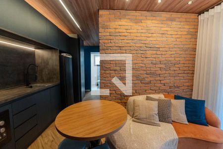 Sala de apartamento para alugar com 2 quartos, 39m² em Consolação, São Paulo