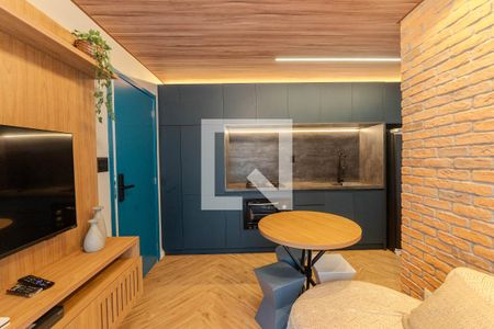 Sala de apartamento para alugar com 2 quartos, 39m² em Consolação, São Paulo