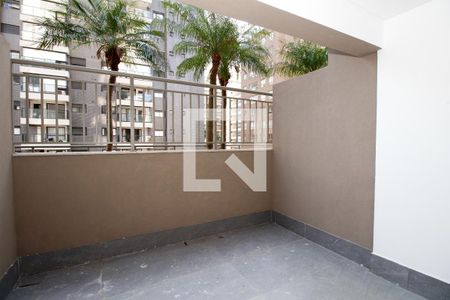 Varanda de kitnet/studio à venda com 1 quarto, 30m² em Cerqueira César, São Paulo