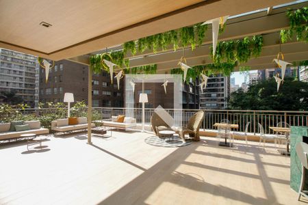 Área Comum - Espaço Gourmet de kitnet/studio à venda com 1 quarto, 30m² em Cerqueira César, São Paulo