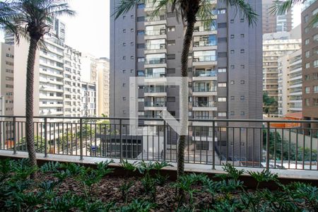Vista da Varanda de kitnet/studio à venda com 1 quarto, 30m² em Cerqueira César, São Paulo