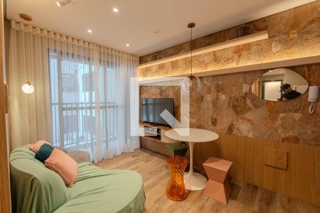 Sala de apartamento para alugar com 2 quartos, 39m² em Consolação, São Paulo