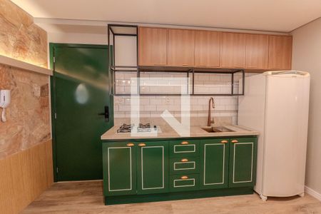 Cozinha de apartamento à venda com 2 quartos, 39m² em Consolação, São Paulo