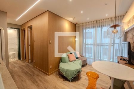 Sala de apartamento para alugar com 2 quartos, 39m² em Consolação, São Paulo