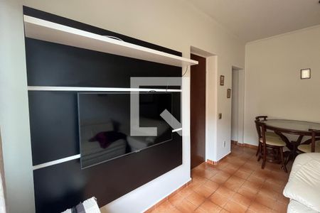 Sala de apartamento para alugar com 1 quarto, 51m² em José Menino, Santos
